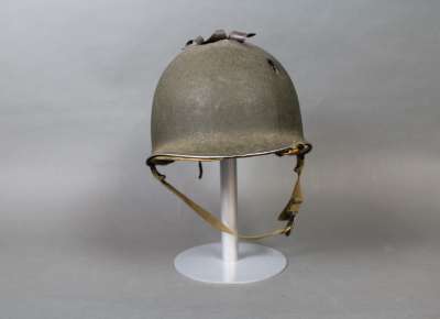 The Battle-Damaged Helmet of Alvy Morgado