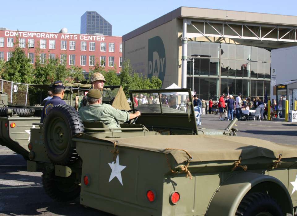 The Museum held a block party on Veterans Day 2005