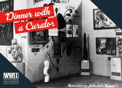 Dinner with a Curator: “Jazz, Modern Art, and the Fight for Creative Freedom in World War II”
