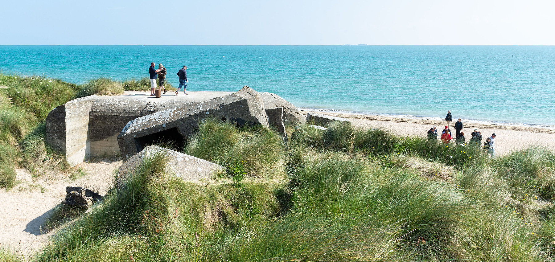 National WWII Museum Educational Travel visits Utah Beach