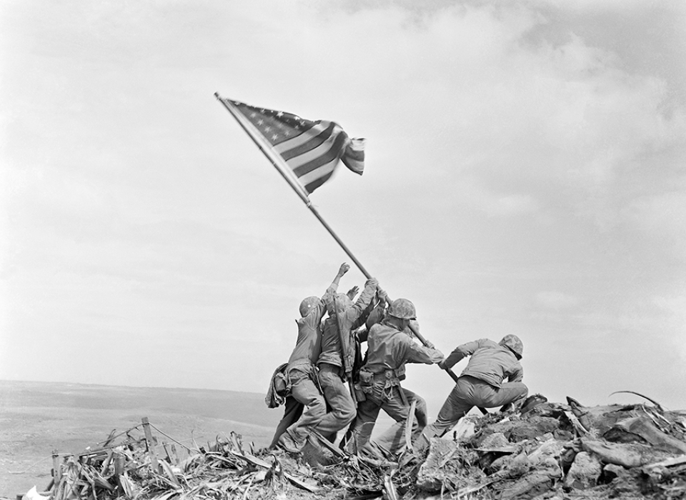 Raising the Flag on Iwo Jima