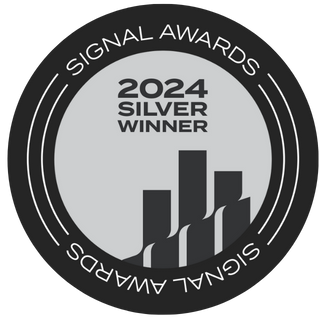 Signal Awards 2024 Silver Winner Badge